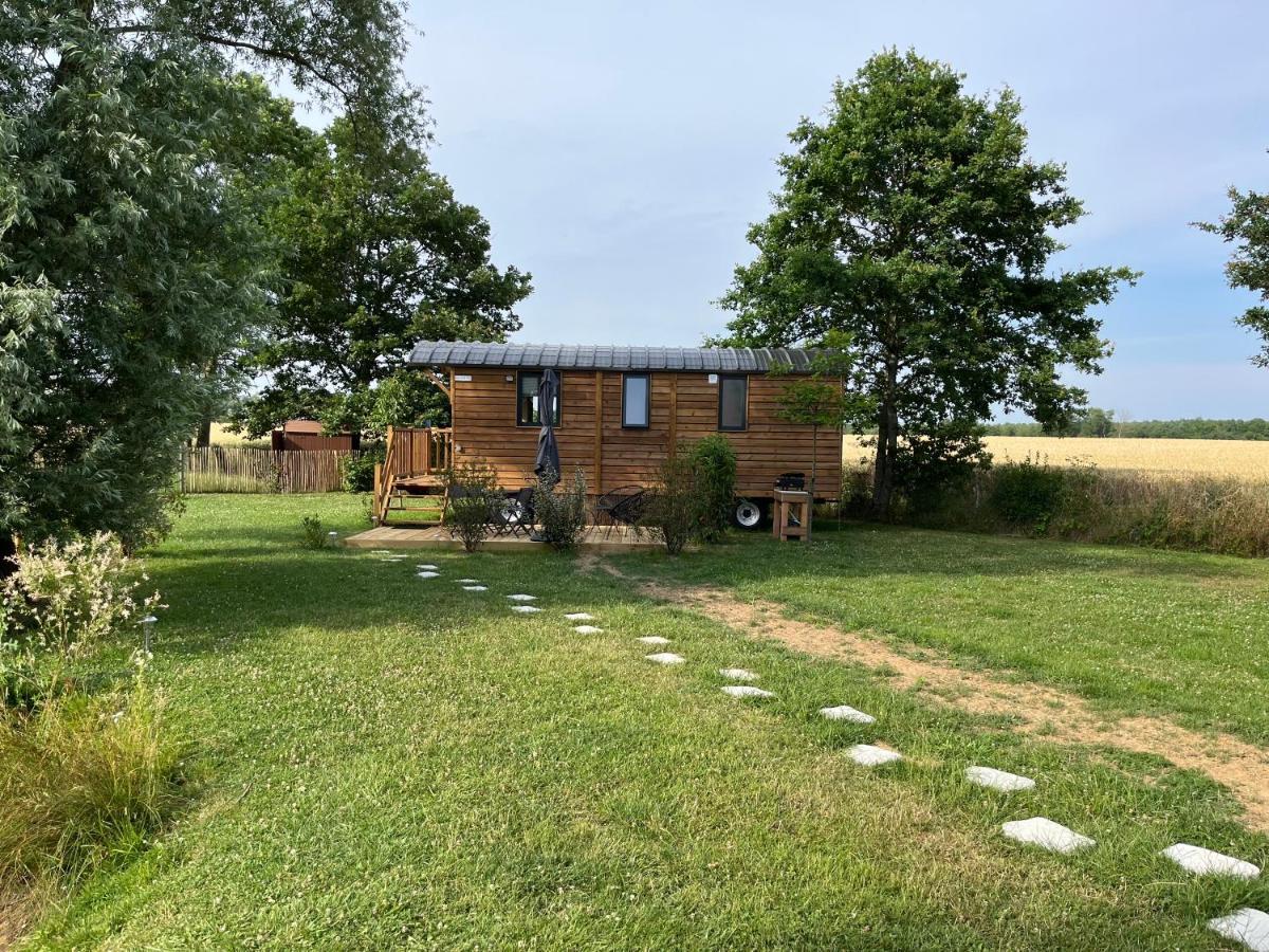 Domaine Des Galinaces Roulotte La Roussette 2-4P Vila Marigny-les-Reullee Exterior foto